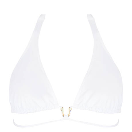 LISE CHARMEL Triangle bikini top Classe Nautique Blanc Classe