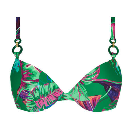 Haut Lise Charmel - Taille S En Polyester Vert - Fabriqué En France
