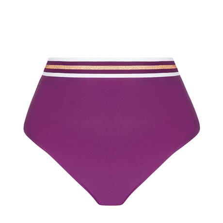 LISE CHARMEL High-waisted bikini bottom Énergie Nautique Cassis Gold