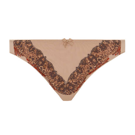 CHANTELLE Slip Champs Elysées Feline Print
