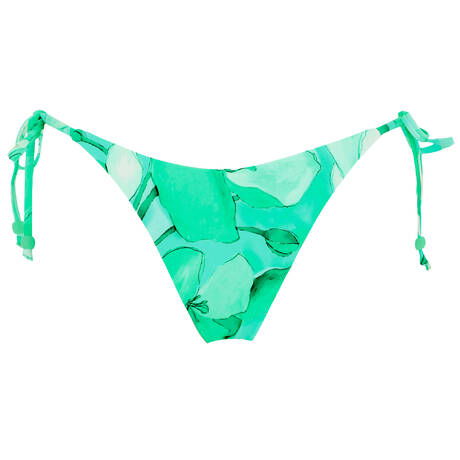 SEAFOLLY Tie side brazilian bikini bottom Secret Garden Jade