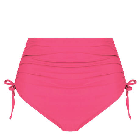 ANTIGEL Adjustable drawstring high-waisted bikini bottom La Chiquissima Azalee Chic