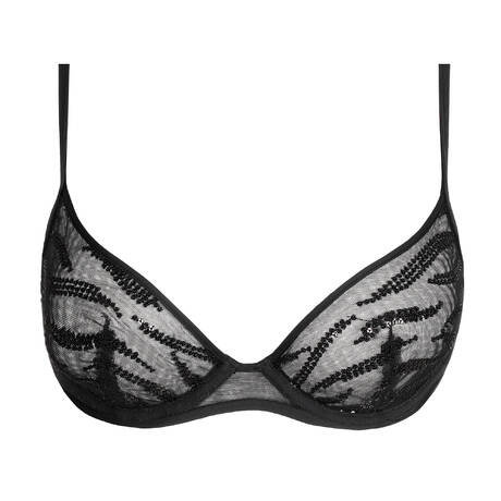 SARDA Demi-cup bra Milhon Black