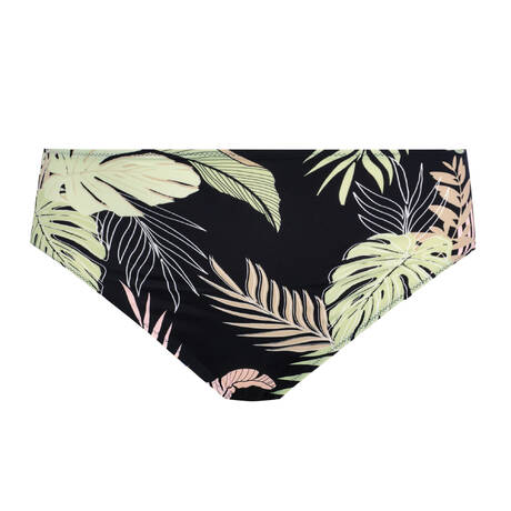 ELOMI Brief bikini bottom Tropical Retreat Black