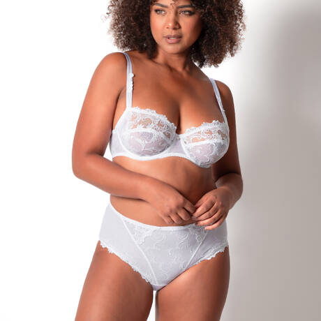 2 pieces set Lise Charmel Dressing Floral White