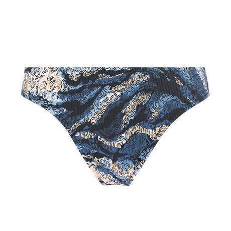 PAIN DE SUCRE High leg bikini bottom Tizya Wave Blue