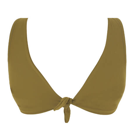 PAIN DE SUCRE Bralette bikini top Tecla Sensitive Uni life Cut Bronze