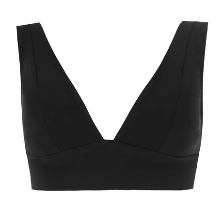 PAIN DE SUCRE Triangle bikini top Sue Sensitive Uni life Cut Black