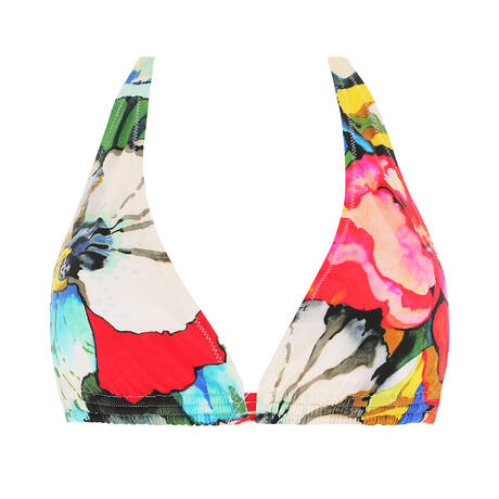 PAIN DE SUCRE Triangle bikini top Crissy Flower Multicolored