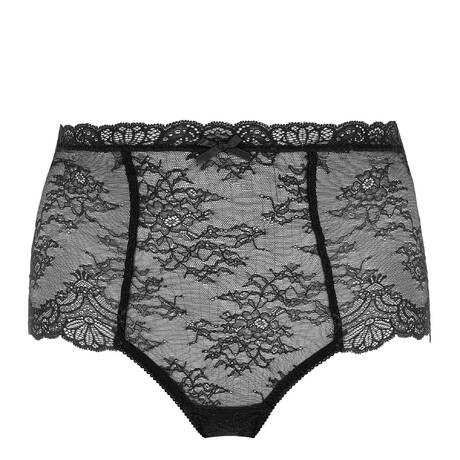 AUBADE Lace high-waisted panty Danse des Sens Black