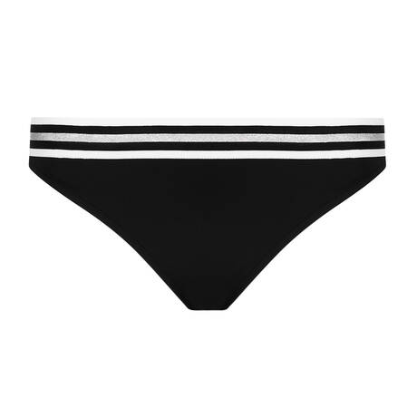 LISE CHARMEL Brief bikini bottom Énergie Nautique Noir Silver
