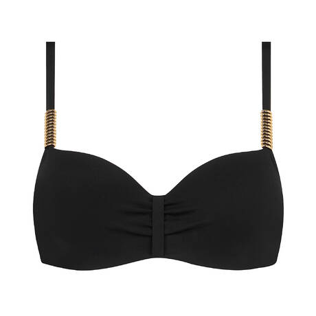 CHANTELLE Padded balconette bikini top Icon Black
