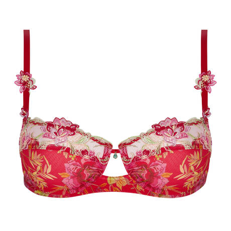 LISE CHARMEL Demi-cup bra Forêt Rubis Santal Rouge