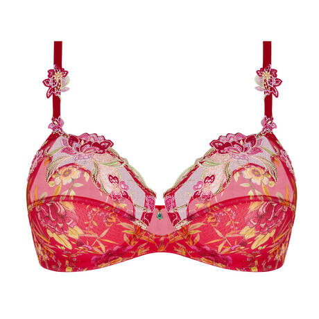 Porte-jarretelles Et Serre-taille Lise Charmel Taille 1 - Rouge Et Fuchsia, Neuf Sans étiquette