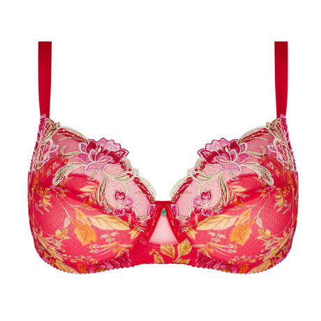 LISE CHARMEL Soutien-gorge corbeille fitting Forêt Rubis Santal Rouge