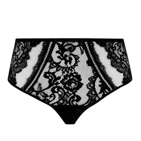 LISE CHARMEL Lace High-waisted panty Désirs de Venise Black