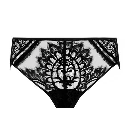 LISE CHARMEL Shorty en dentelle Désirs de Venise Noir