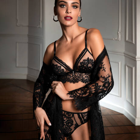 3 pieces set LISE CHARMEL Désirs de Venise Black