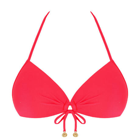 LULI FAMA Haut de maillot de bain push-up Cosita Buena Bombshell Red