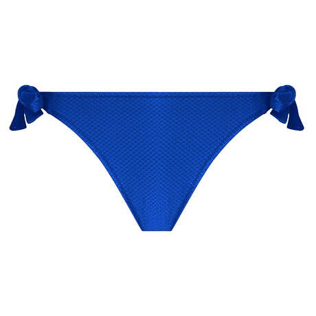 ANTIGEL Bas de maillot de bain slip noué La Vogueuse Bleu Tonic