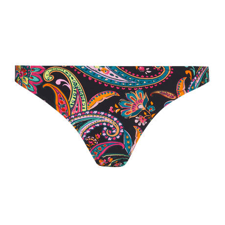 ANTIGEL Bas de maillot de bain slip séduction La Bayadère Noir Flashy
