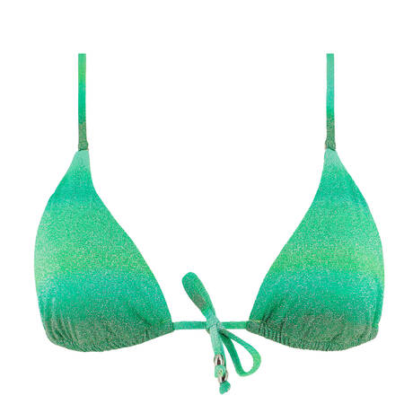 SEAFOLLY Triangle bikini top Spectrum Jade