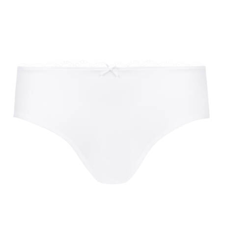 MEY Lace Hipster Amorous White