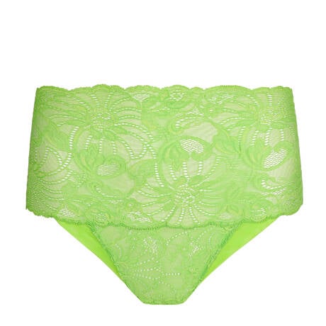 SARDA High-waisted panty lace Shavonne Bright Green
