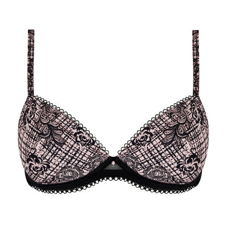 ANTIGEL Padded bra Tartan d'Amour Rose Tartan