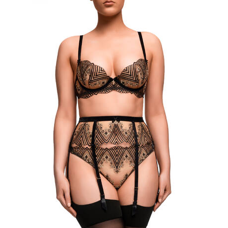 3 pieces set DITA VON TEESE Fortunia Black