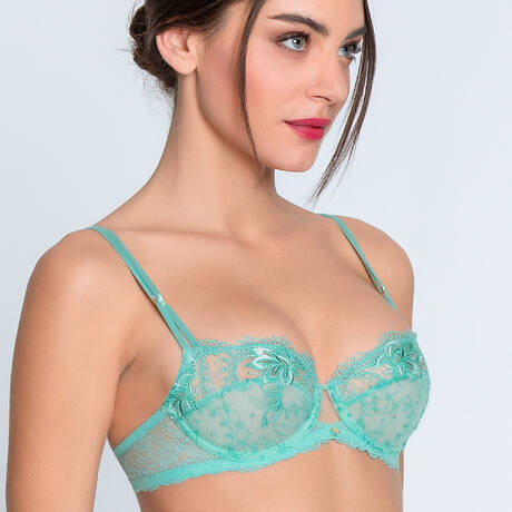 【LISE CHARMEL】新作ブラ★PRINCESSE IRIS★フルカップ Full Cup Princesse Aqua Princesse Iris - Lise Charmel USA