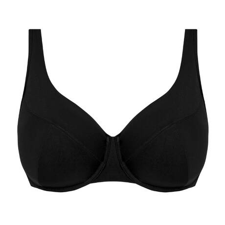 EMPREINTE Full cup bikini top Podium Black