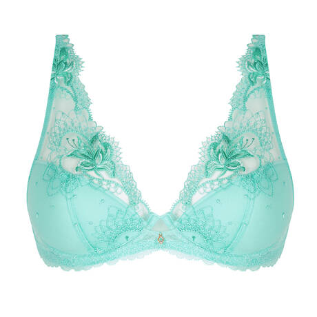 LISE CHARMEL Padded triangle bra Princesse Iris Princesse Aqua