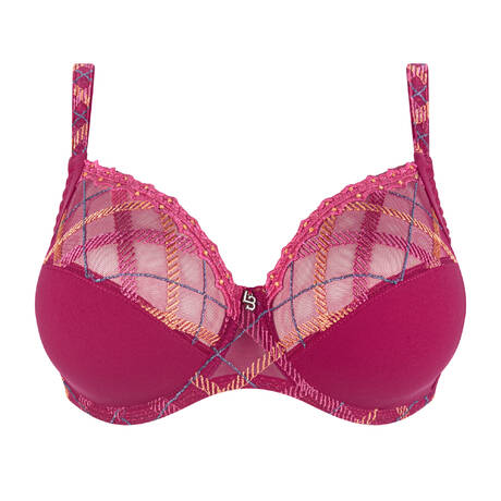 LOUISA BRACQ Soutien-gorge emboitant Albanach Fuschia
