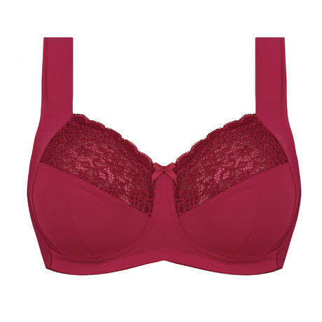 ANITA Wireless Full-cup wireless bra Havanna Dark Red