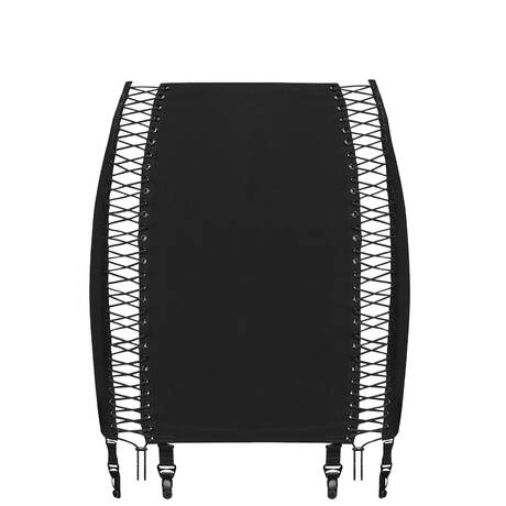 MAISON CLOSE Jupe porte-jarretelles Nuit Infinie Noir