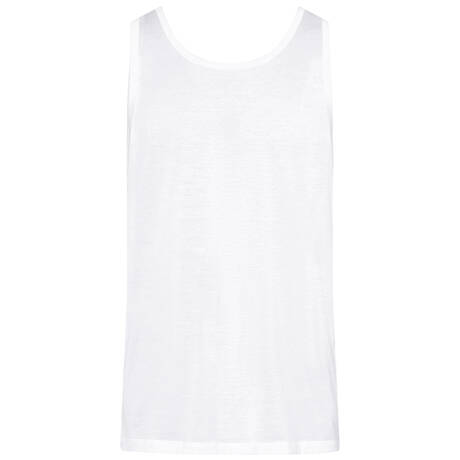 HANRO Cotton Men's tank Cotton Sporty White