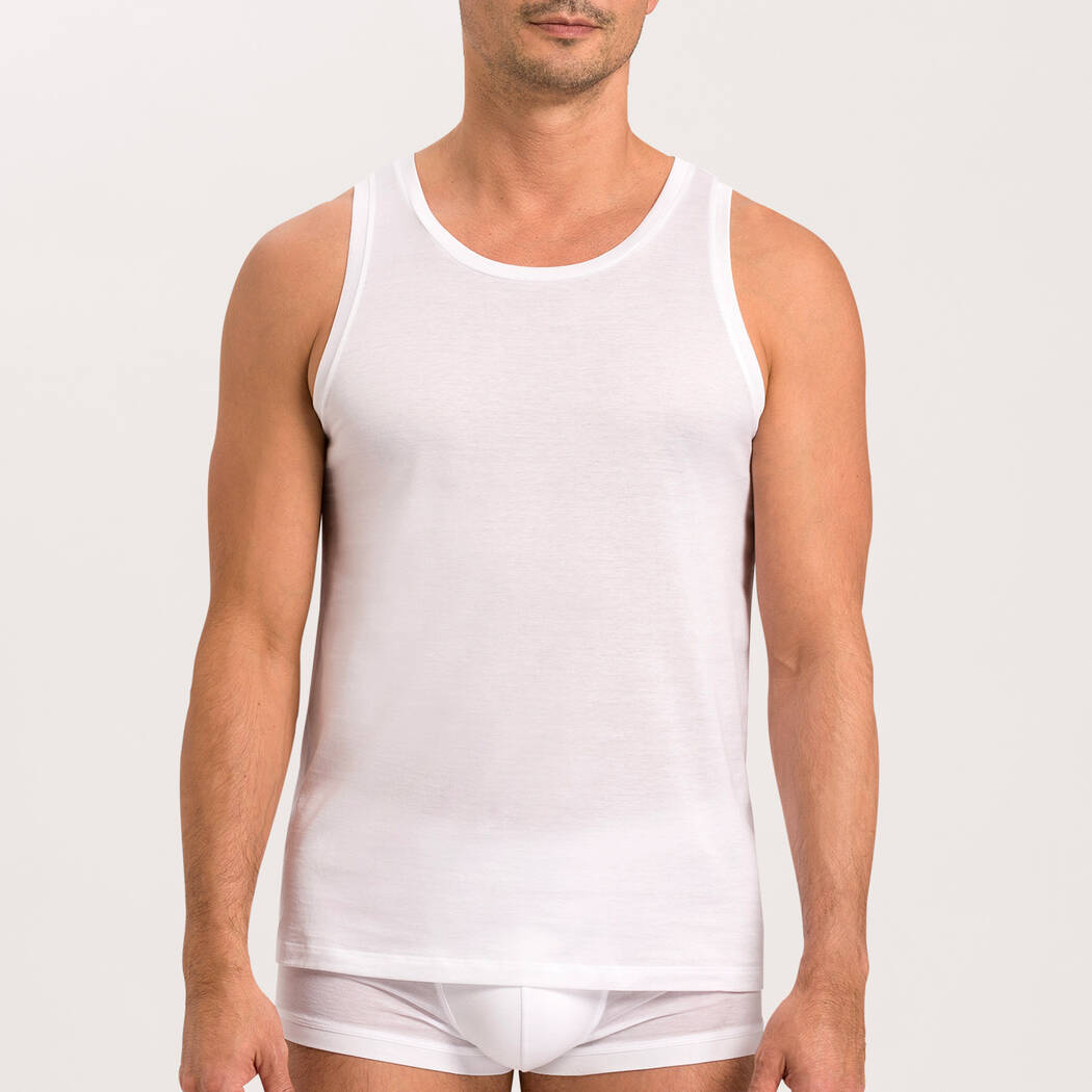 Cotton men's tank Hanro Cotton Sporty