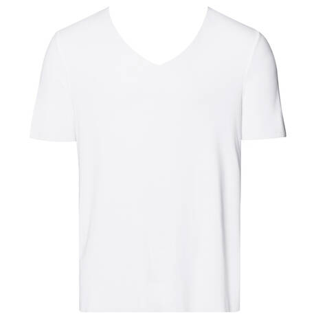HANRO Modal Men's T-shirt Clean Cut White