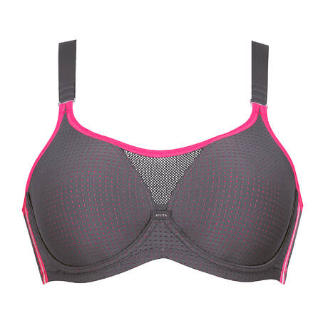 ANITA Brassière de sport Performance Wire X Anita Active Anthracite Pink