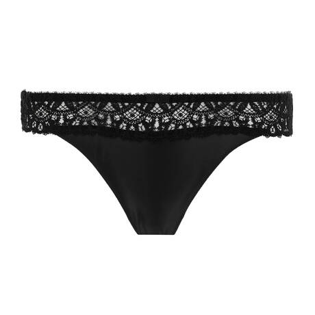 SIMONE PÉRÈLE Satin Brief Symphonie Black