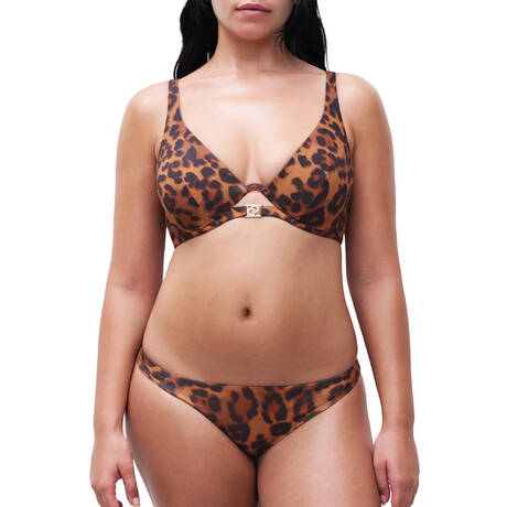 2 pieces set CHANTELLE Sauvage Wild Leopard