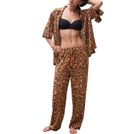 4 pieces set CHANTELLE Sauvage Wild Leopard