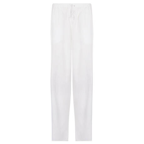 ANTIGEL Cotton Pants Chic Et Relax White