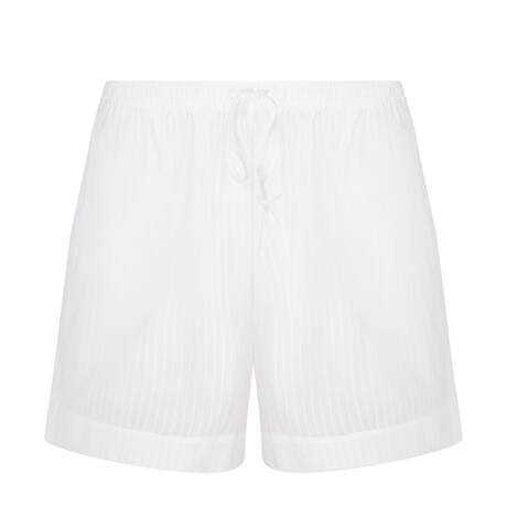 ANTIGEL Cotton Shorts Chic Et Relax White