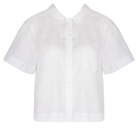 ANTIGEL Cotton Blouse Chic Et Relax White