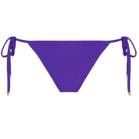 MARJOLAINE Tie side bikini bottom Asma Swim Purple