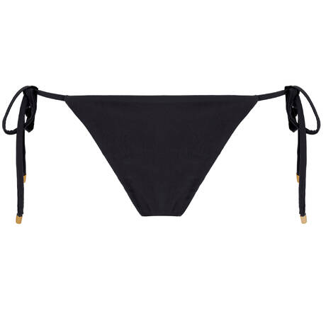 MARJOLAINE Tie side bikini bottom Asma Swim Black