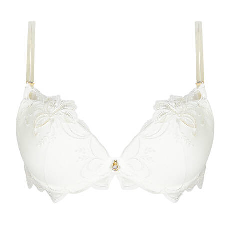 LISE CHARMEL Soutien-gorge coques Bellissime Amour Ecru Nacre