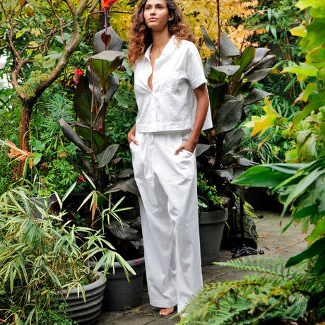 2 pieces set ANTIGEL Chic Et Relax White